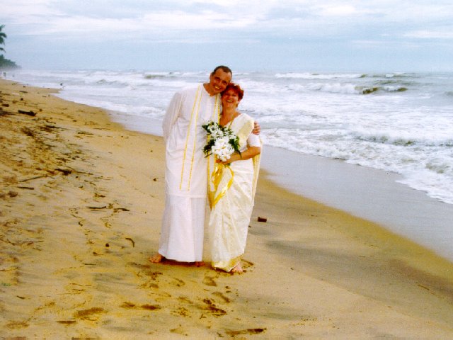 Hochzeit auf Sri Lanka am Strand