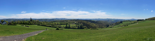 Eifelpanorama von Lind aus gesehen
