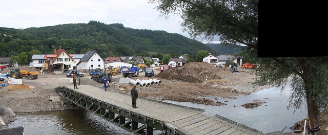 Bundeswehrbehelfsbrücke Insul