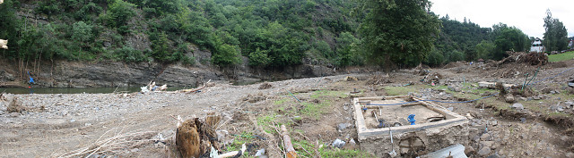 Schwarze Kaul Schuld nach der Flut