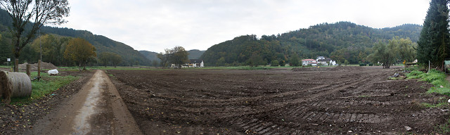 Ortsausgang Richtung Mühle und Dümpelfeld