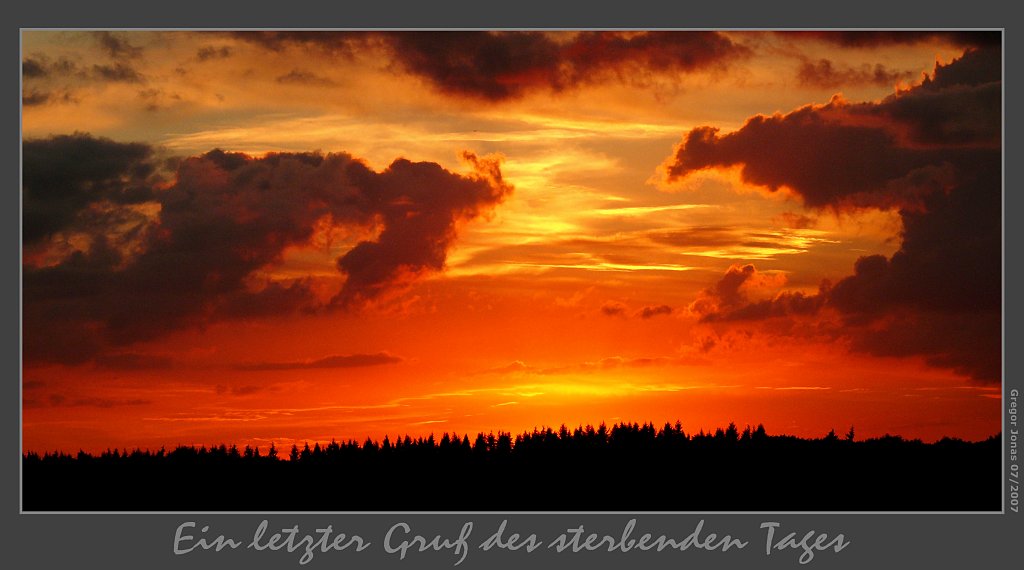 Sonnenaufgang nach der k�rzesten Nacht des Jahres